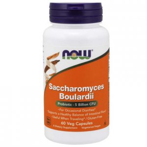 NOW FOODS Saccharomyces Boulardii Probiotyki 