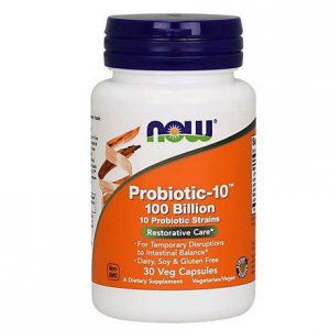 NOW FOODS Probiotic-10 100 Billion