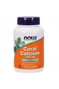 NOW FOODS Coral Calcium 1000mg - 100 kapsułek