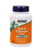 Now Foods Coral Calcium PLUS (Wapń) - 100 kapsułek