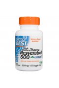 Doctor's Best Trans-Resveratrol 600 mg - 60 kapsułek