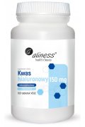 Aliness Kwas hialuronowy niskocząsteczkowy 150 mg - 100 tabletek