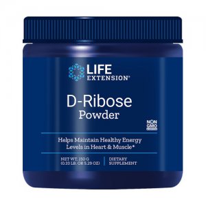 LIFE EXTENSION D-Ribose - D-Ryboza proszek 150 g