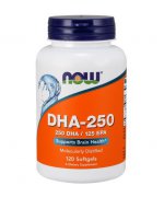 NOW FOODS DHA-250 250 DHA / 125 EPA - 120 kapsułek