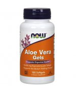 NOW FOODS Aloe Vera Gels - 250 kapsułek