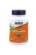 NOW FOODS Chlorella organiczna certyfikowana 500mg - 200 tabletek