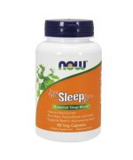 NOW FOODS Sleep (Chmiel zwyczajny,Korzeń waleriany,Passiflora) - 90 kapsułek