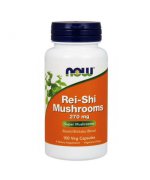 NOW FOODS Rei-Shi (Reishi) Mushrooms (Grzyby Reishi) 270mg - 100 kapsułek