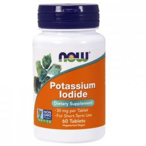 NOW FOODS Potassium Iodide (Jodek Potasu) 30mg