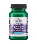 SWANSON Triple Magnesium complex - 30 kapsułek
