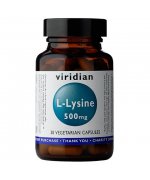 VIRIDIAN L-Lizyna 500 mg - 90 kapsułek