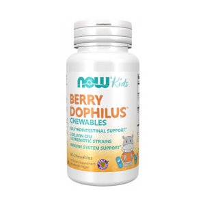 Now Foods BerryDophilus Kids do ssania - probiotyki dla dzieci