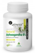 ALINESS Natural Ashwagandha 560 mg 9% - 100 kapsułek