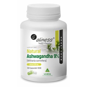Aliness Natural Ashwagandha 9% 555 mg 