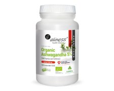 Aliness Organic Ashwagandha 5% KSM-66 200mg 