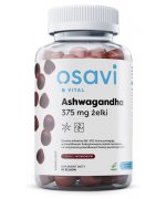 Osavi Ashwagandha 375 mg - żelki wiśniowe - 90 żelek