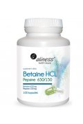 ALINESS Betaina HCL Pepsyna 650 / 150 - 100 kapsułek