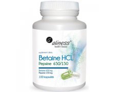 ALINESS Betaina HCL Pepsyna 650 / 150