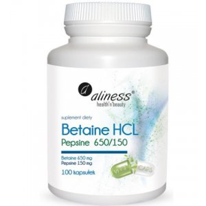 ALINESS Betaina HCL Pepsyna 650/150