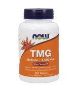 NOW FOODS TMG (Betaina) 1000mg - 100 tabletek