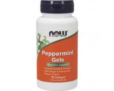 NOW FOODS Peppermint Gels (Mięta pieprzowa) 