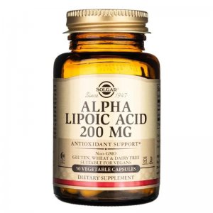 Solgar Kwas Alfa Liponowy 200 mg 