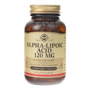 Solgar Kwas Alfa Liponowy 120 mg