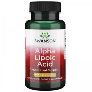 SWANSON ALA Kwas Alfa Liponowy 600mg