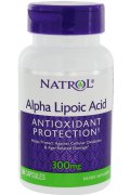 Natrol Alpha Lipoic Acid, 300mg Kwas alfa liponowy - 50 kapsułek