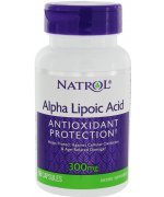 Natrol Alpha Lipoic Acid, 300mg Kwas alfa liponowy - 50 kapsułek