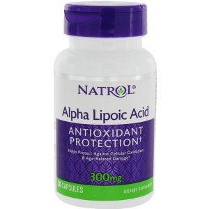 Natrol Alpha Lipoic Acid, 300mg Kwas alfa liponowy