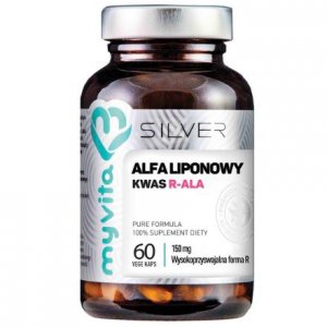 MYVITA Silver Pure100% Kwas R-Alfa Liponowy 150mg
