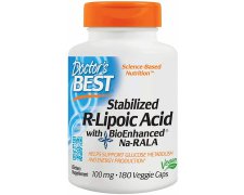 Doctor's Best Kwas R-liponowy- Stabilized R-Lipoic Acid 100mg