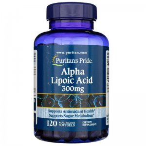 PURITANS PRIDE ALA - Kwas Alfa Liponowy 300mg