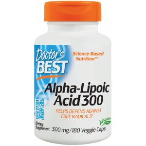 Doctor's Best Kwas ALA - Alpha Lipoic Acid, 300mg