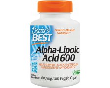 DOCTOR`S BEST Kwas alfa liponowy 600mg