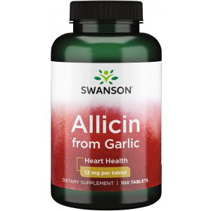 SWANSON Czosnek 100% Allicin 12mg 