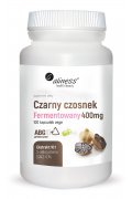 Aliness Czarny czosnek fermentowany ABG10 + 400 mg - 100 kapsułek