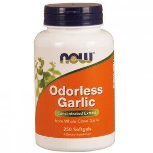 NOW FOODS Garlic Odorless (Czosnek bezzapachowy)