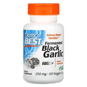 DOCTOR'S BEST Czarny czosnek (Fermented Black Garlic)