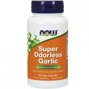 NOW FOODS Super Odorless Garlic Concetrated Extract (Czosnek bezzapachowy koncentrat extract)