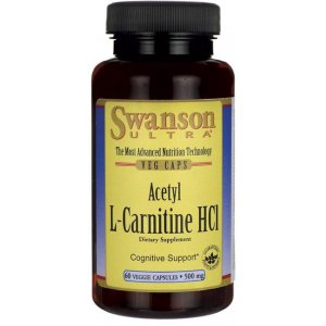SWANSON Acetyl L-karnityna HCL 500mg 