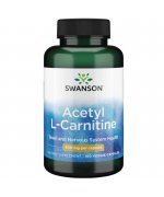 SWANSON ALC (Acetyl L-karnityny) 500mg - 100 kapsułek