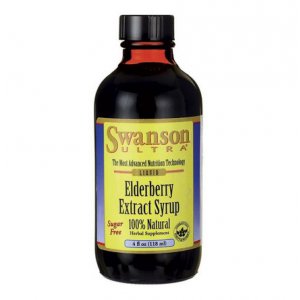 SWANSON Syrop z czarnego bzu 118ml