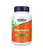 NOW FOODS Elderberry (Czarny bez) 500mg - 120 kapsułek