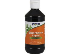 Now Foods Syrop z czarnego bzu (Elderberry liquid) 237 ml
