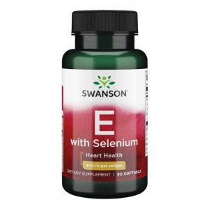 SWANSON Witamina E + Selen