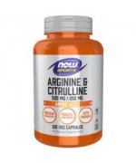 NOW FOODS Arginina & Citrulina 500 / 250 - 120 kapsułek