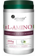 Aliness eL-AMINO kompleks aminokwasowy proszek 200g - 200g bez smaku