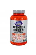 NOW FOODS Arginine & Citrulline 500 / 250 - 240 kapsułek